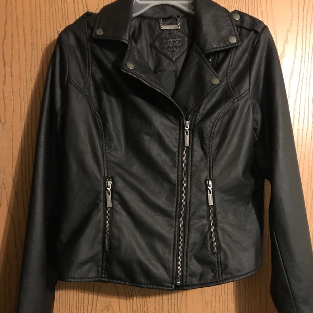Vegan Leather Jacket, NWT